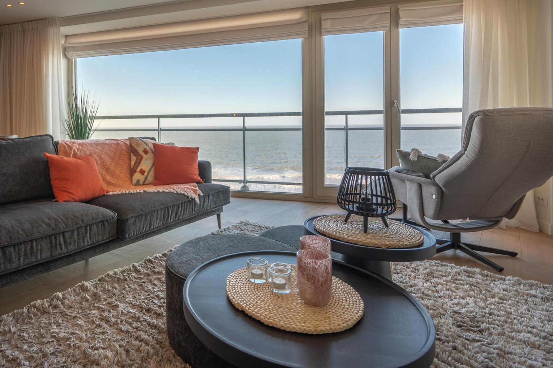 Appartement 7 Op De Zeedijk In Knokke Voor Max 6 Personen นอคเคอ-เฮสท์ ภายนอก รูปภาพ